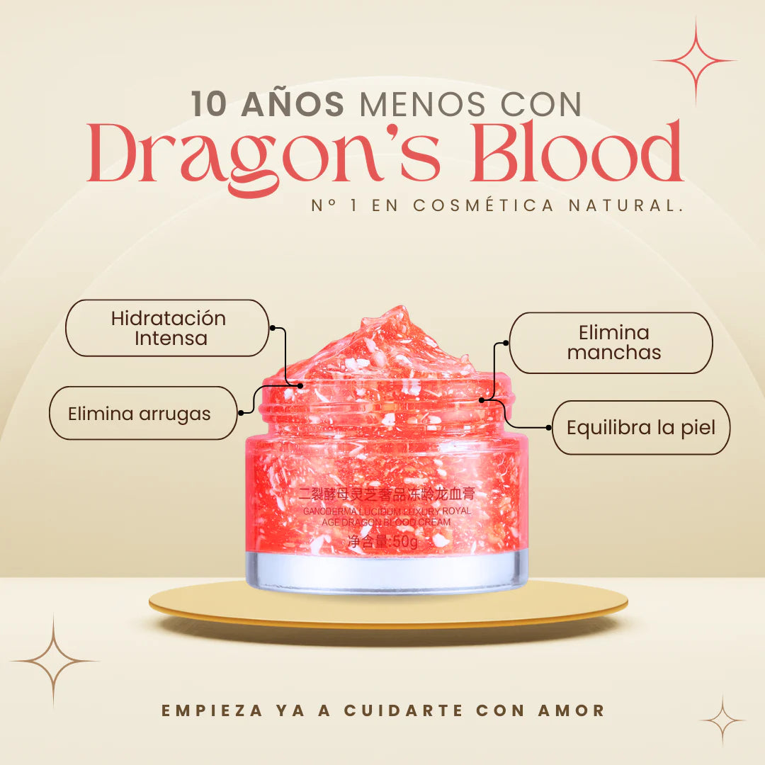 Crema Hidratante Sangre de Dragón (1 + 2 GRATIS)  -  Rejuvenece 10 Años - MADOVA  ¡¡OFERTA BLACK FRIDAY!!