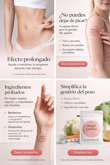 Parches GLP-1 de Control de Peso